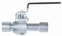 V1-3: 1/2″-2″, 150-600# Metal-Seated Ball Valve